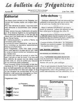 Bulletin 06 du FCF
