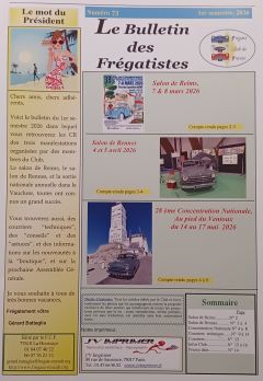 Bulletin 73 du FCF