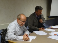 S&eacute;rieux le Secr&eacute;taire par int&eacute;rim et le Pr&eacute;sident du Fr&eacute;gate Club de France