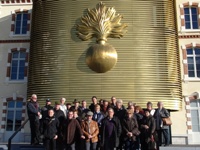 Les fr&eacute;gatistes au mus&eacute;e de la Gendarmerie !