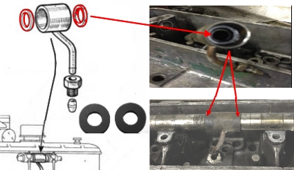 Joints d'axes de culbuteurs